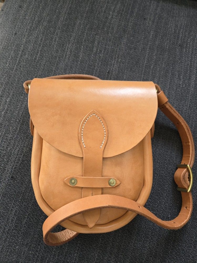 Handmade Leather Saddlebag