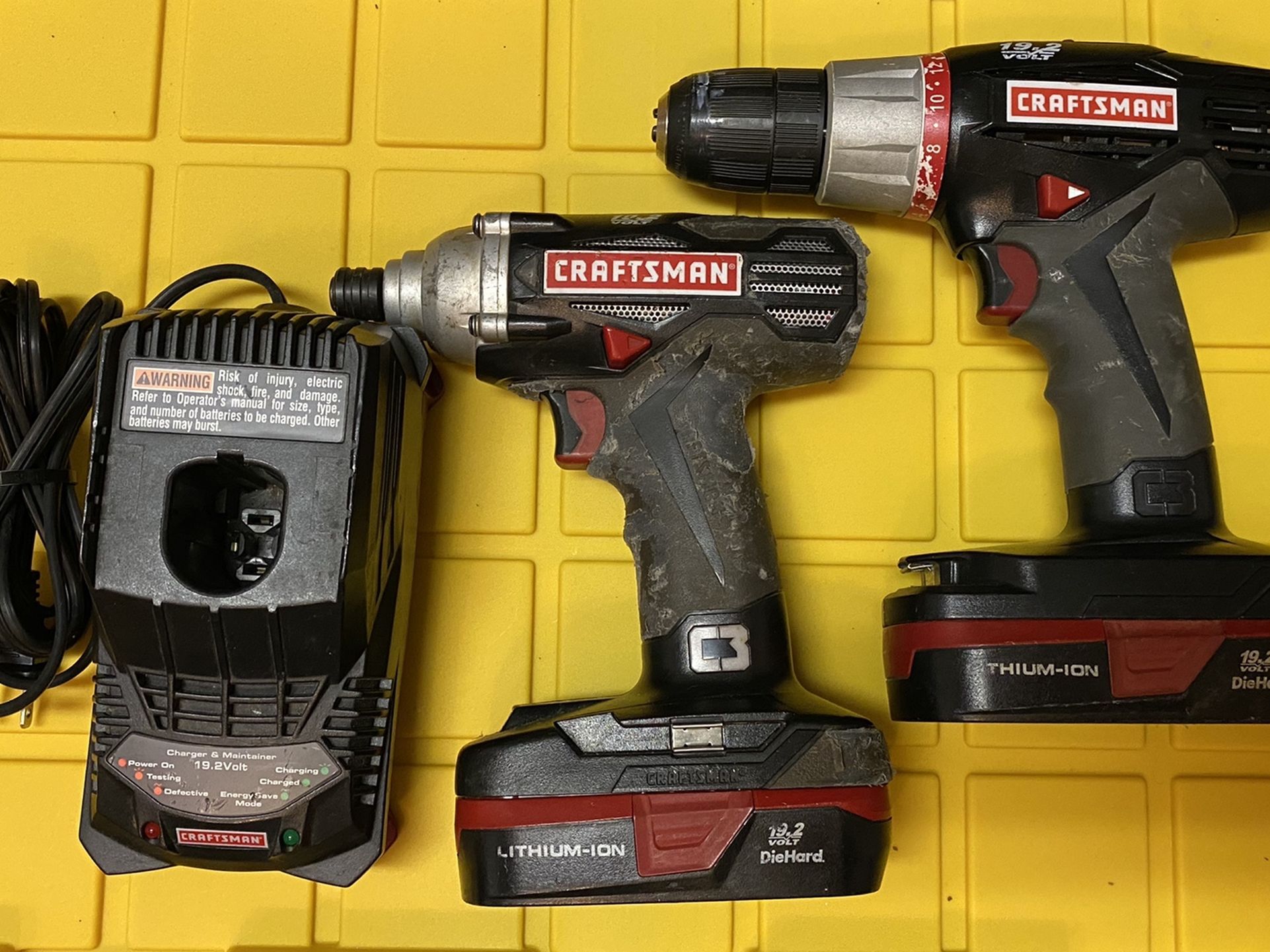 Craftsman Impact Driver And Drill Combo