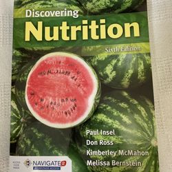 Discovering Nutrition College book