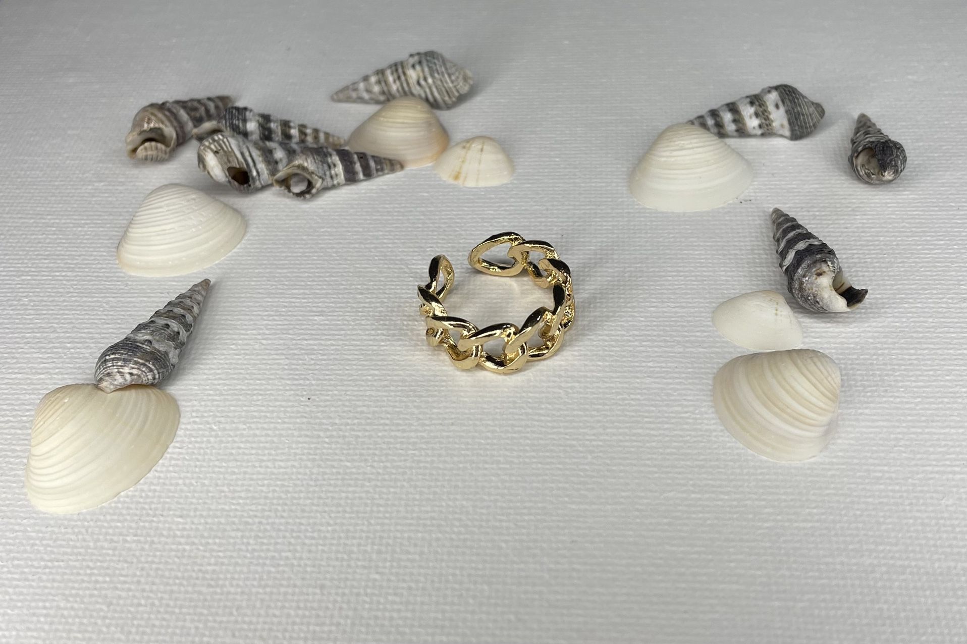 Vintage Chain Gold Ring