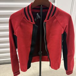 INC Red & Black Nylon Jacket – XS