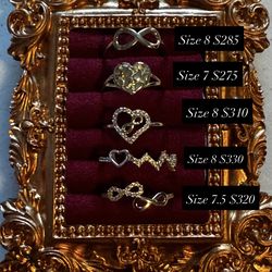 14k gold 100% rings different prices