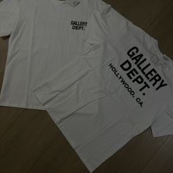 White Gallery Dept T-shirt Sizes (small - Xlarge)