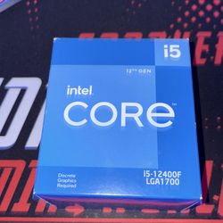 I5 12400f