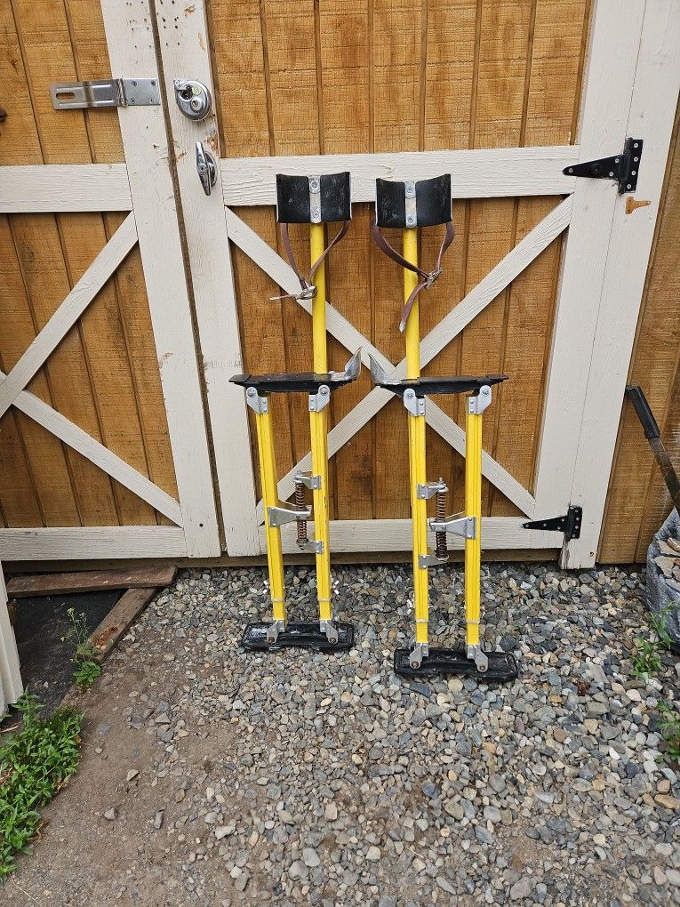 Sheet Rock Stilts 40 Inch Extension