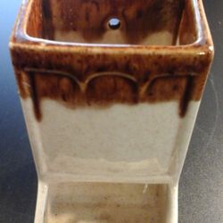 Vintage Ceramic Match Holder