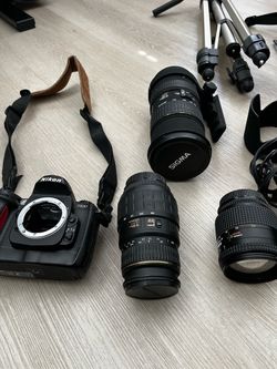 Nikon D100 DSLR Camera Kit – Full Bundle