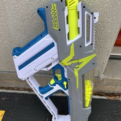 Nerf Hyper Mach-100 Fully Motorized Blaster W Nerf Hyper Rounds, 110 FPS