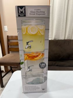 Glass Stacking Drink Dispenser