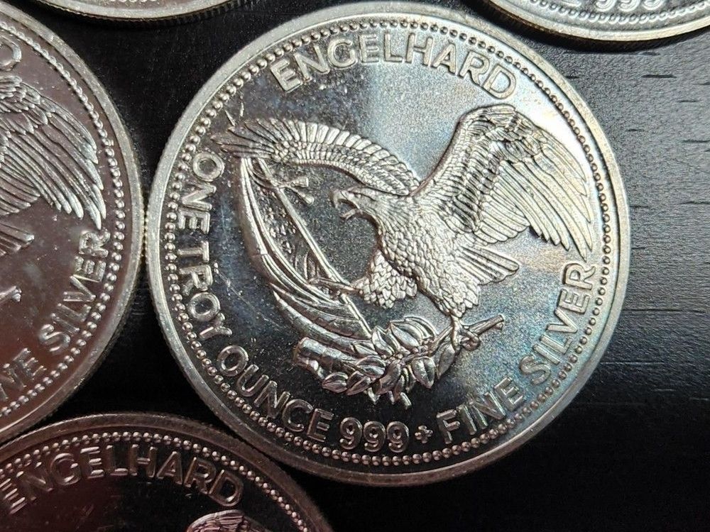 Englewood The American Prospector 1 Troy Ounce Fine Silver