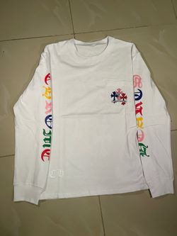 white Chrome Hearts long-sleeve shirt
