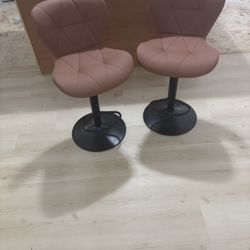 2 Barstool Chairs 