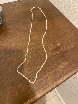 Long Freshwater Pearl Beaded Necklace