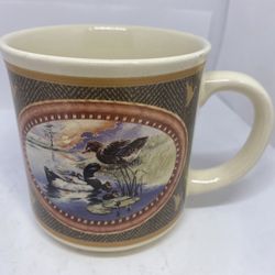 VTG Retro Ducks Mug 1991 Enesco By Scotty Smith Coffee Mug