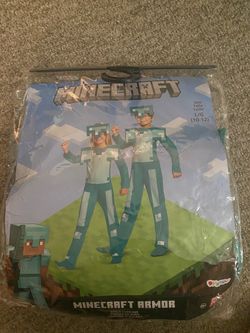 Minecraft Armor Child Costume Size L (10-12)