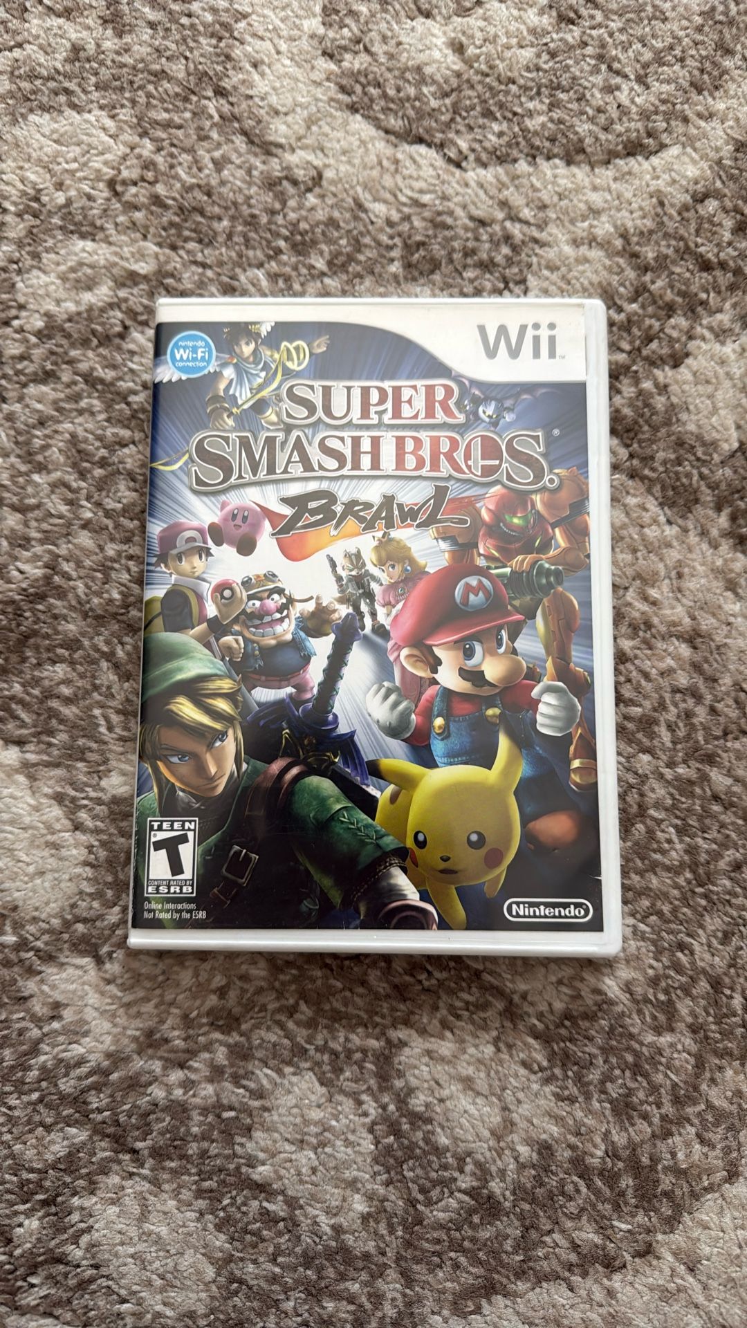 Super Smash Bros Brawl For Nintendo Wii