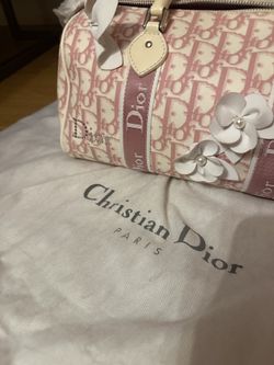 Vintage Dior Pink Monogram Boston Bag $300 OBO