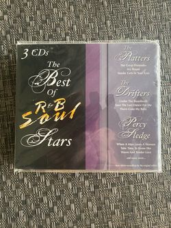 BRAND NEW - The Best of R&B Soul Stars 3-CD Set