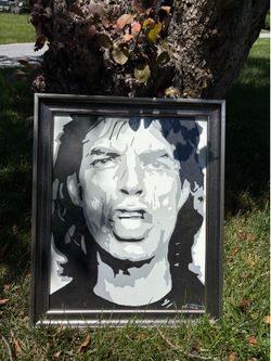 Mick Jagger lithograph