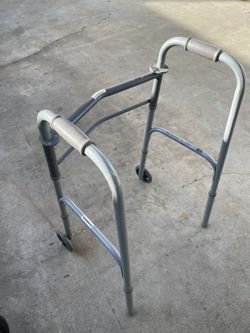 Walker with wheels