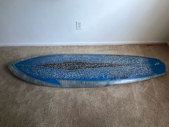 6’6” retro style single fin