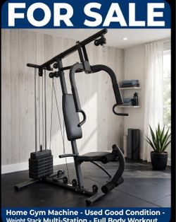 Home Gym Multi-Station Weight Stack Machine