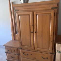 Cabinet And Bed Frame