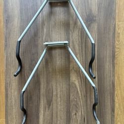 Wall-Mounted Flip-up Bike Rack