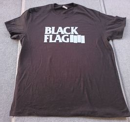 Black Flag punk rock T-shirt size extra large 100% cotton brand new