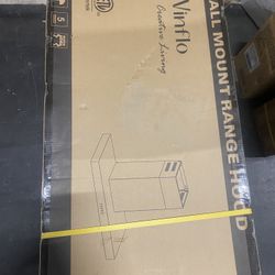 Winflo - 36 inches - Convertible - Wall Range Hood - Stainless Steel