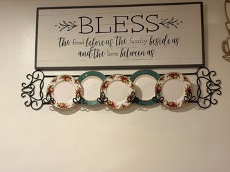Decor plates/tea cups