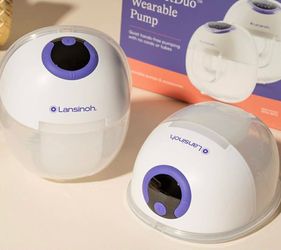 Lansinoh Portable Breast Pump!  In great condition!  Only Used Once