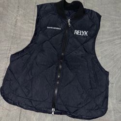 Relyk Board Member Puffy Vest - Limited Edition - Mens Small - Black