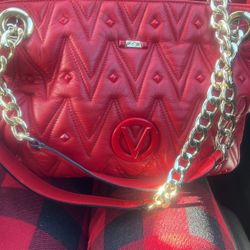 Valentino red  purse  