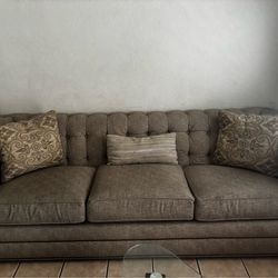 Beige couch