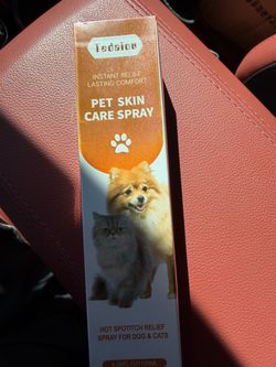 Pet Skin Care Spray for Dogs & Cats – $12