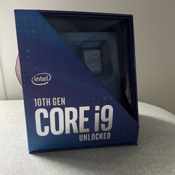 Intel Core I9 10900k