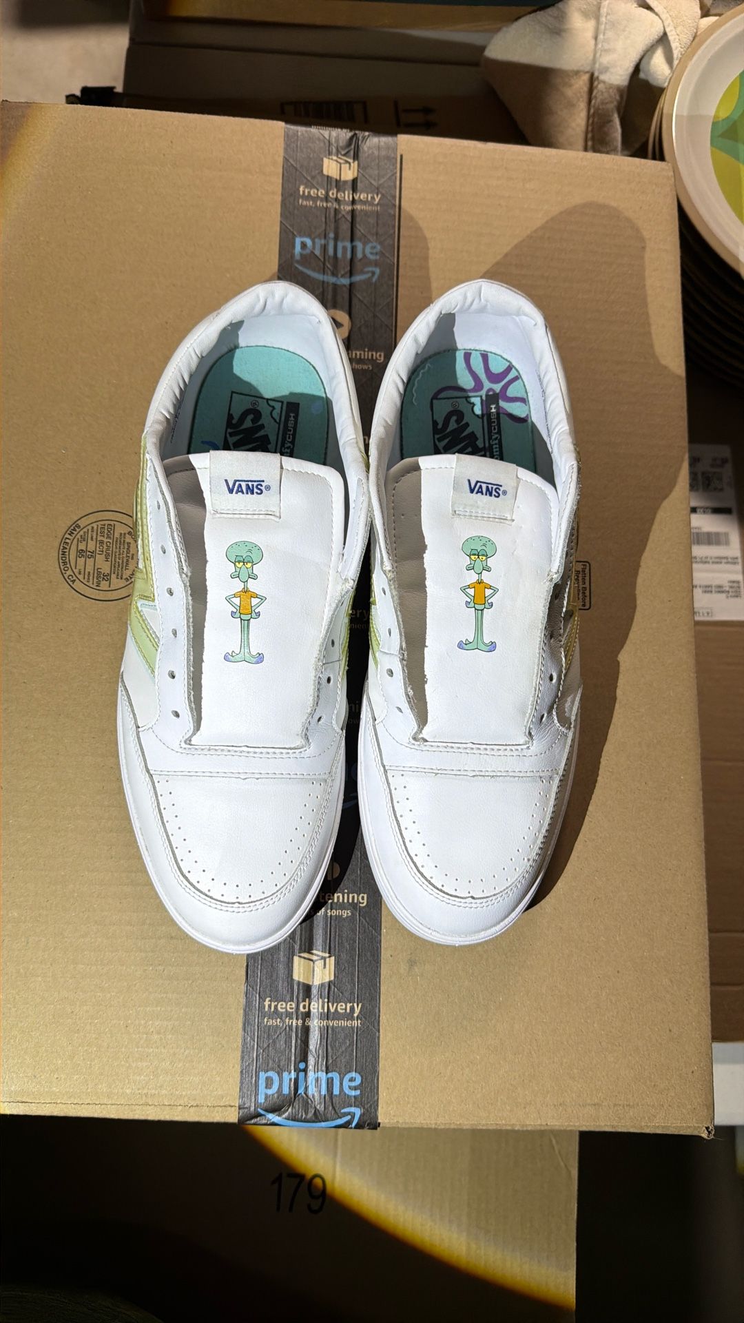 Vans SpongeBob Square Pants, Tennis Shoes, Size 13 Men’s