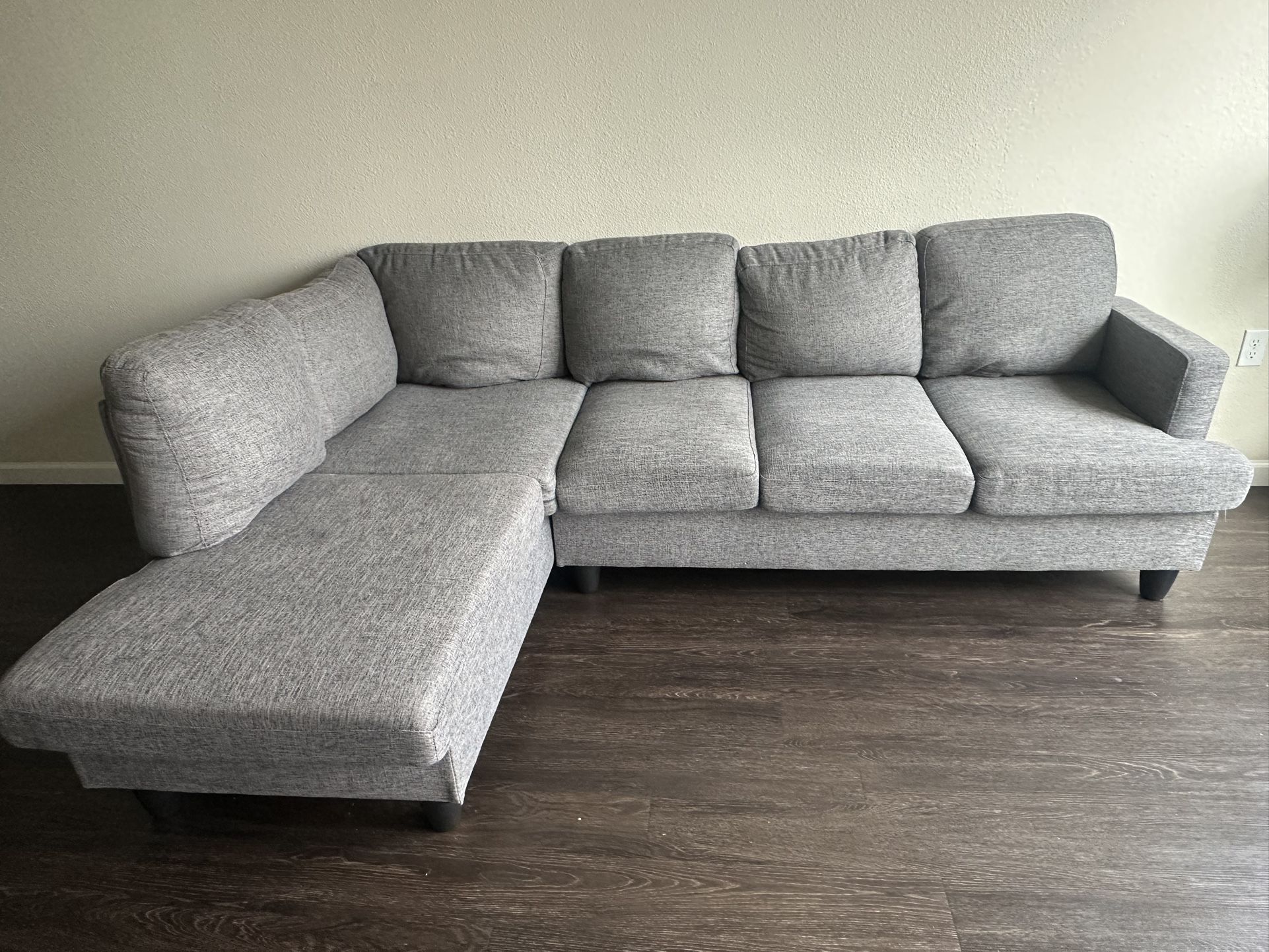 Grey Sofa & Chaise