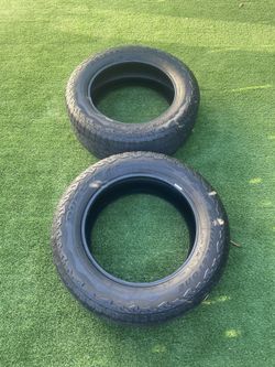 2 Bridgestone dueler all terrain Tires 275/60R20 —Good Condition
