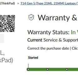 Lenovo T14 Gen 5. New In Box With 3 Year Warranty.