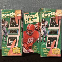 $30 Each Vintage Electric Football Game Collection 