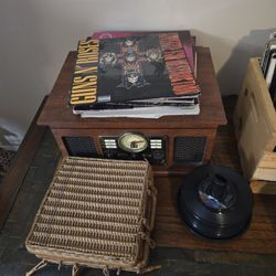 Record Player And Records