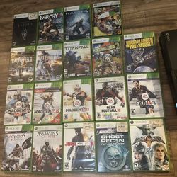 Assorted Xbox 360 Games