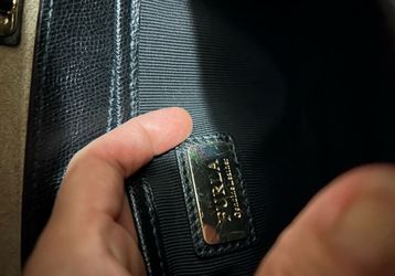 Furla Black Leather Handbag