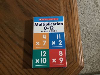 Multiplication cards
