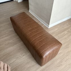 Leather Bench