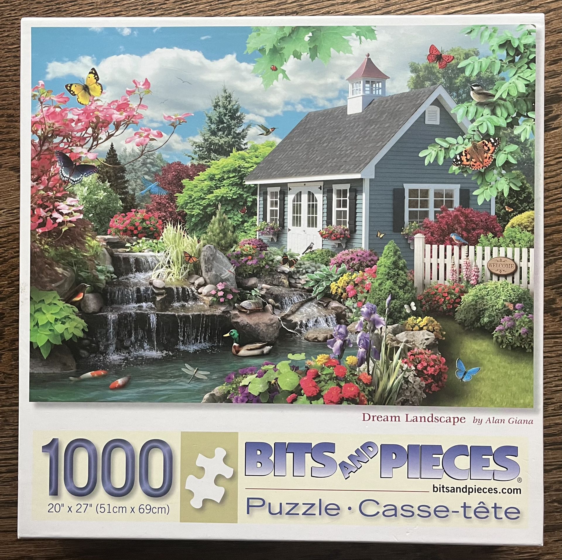 1000 Piece Jigsaw Puzzle Bits and Pieces 