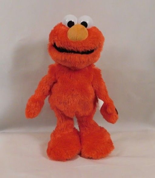 ELMO SLIDE Electronic SESAME STREET Dancing Plush Toy Spanish English Modes