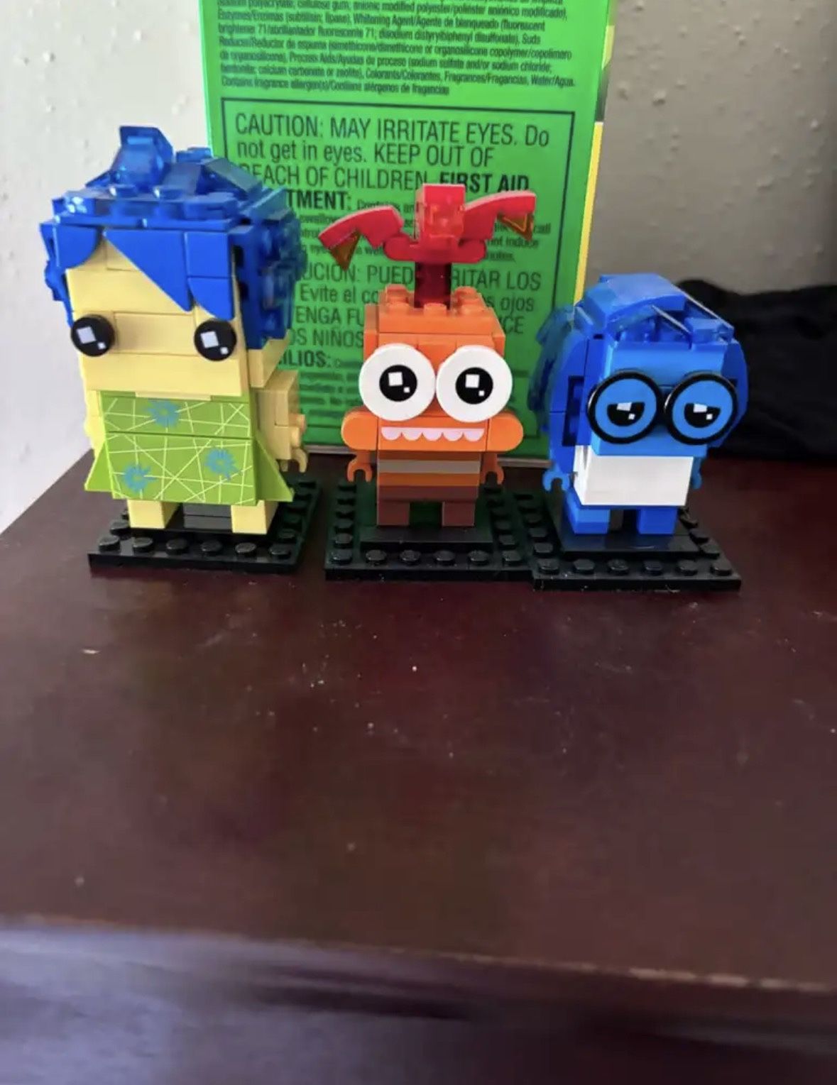 Inside Out Characters Lego Set 